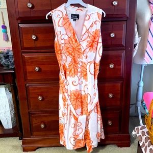 NWT Caves New York vintage style floral dress, 12